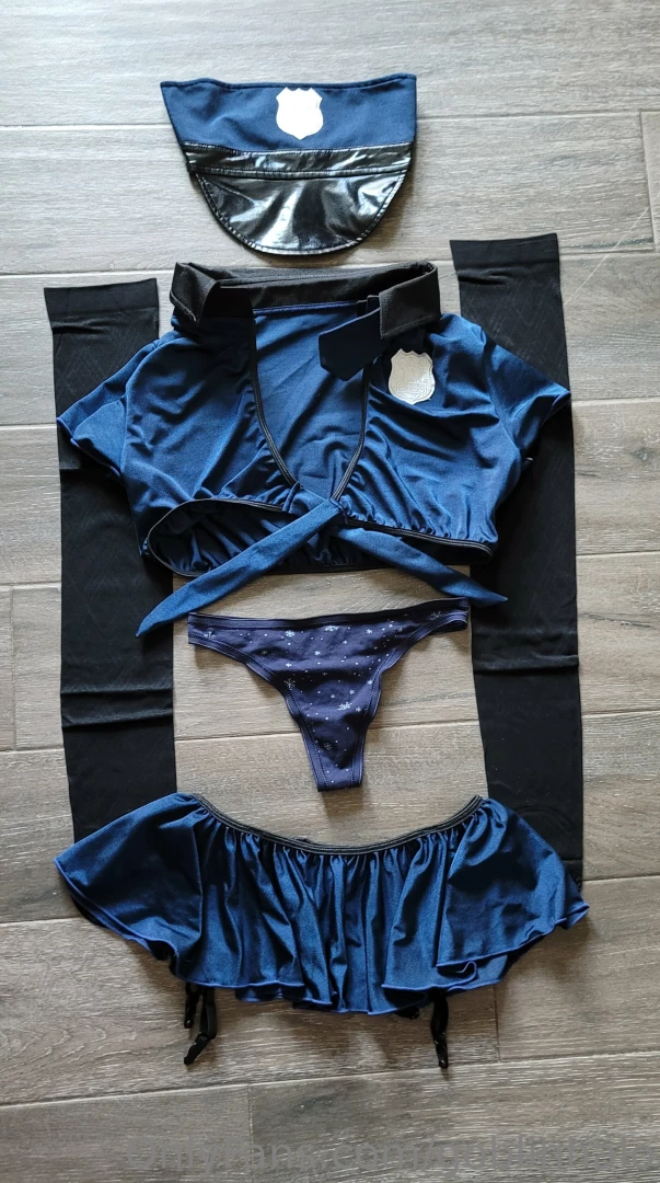 You re under arrest cop cosplay 