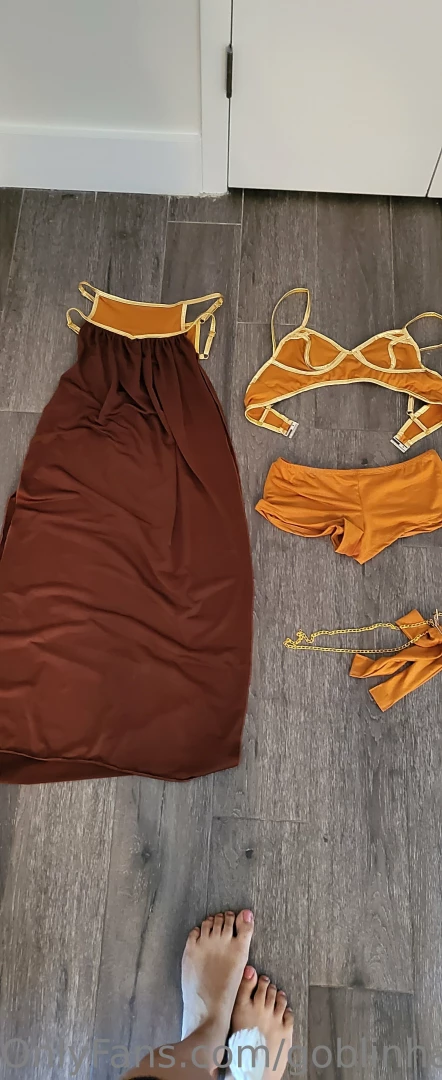 Star wars slave princess cosplay part 1 