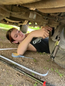 Making some emergency campsite truck repairs so nice to have skills part 1