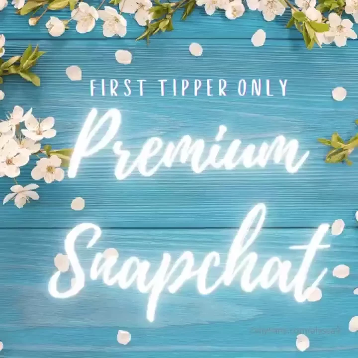 One fan only fastest fan to tip 15 gets my premium snapchat part 1 