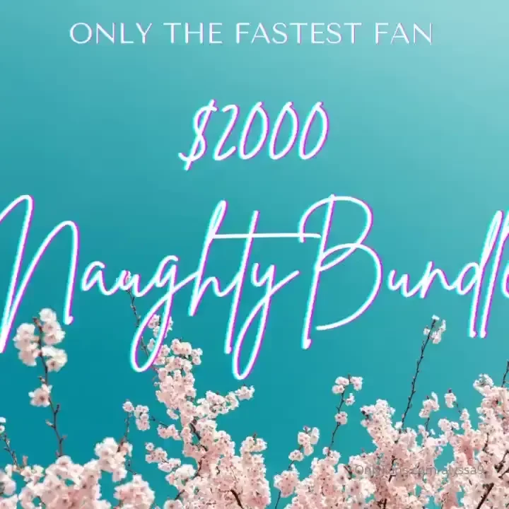 Be my winner love first fan to tip 15 will get 2000 worth of my part 1 