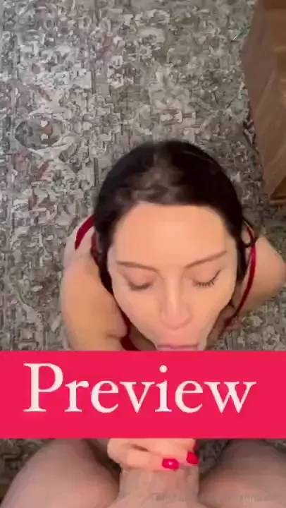 Here s a little clip of me sucking dick and getting cum all over my 