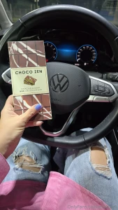 Do you like my new manicure i like chocolate traveling and two other