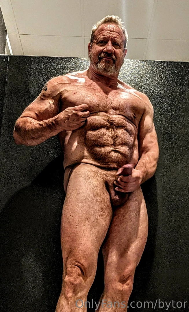 Enjoying myself after a workout part 1 