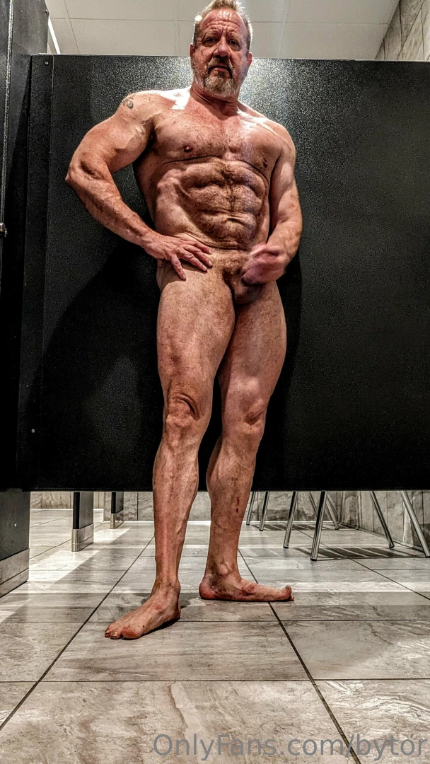 Enjoying myself after a workout part 2 