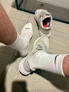 Just asking to get caught again taking pics in this locker room part 2