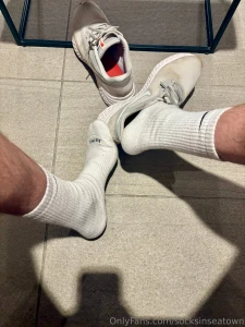 Just asking to get caught again taking pics in this locker room part 4