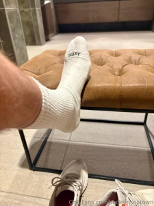 Just asking to get caught again taking pics in this locker room part 3