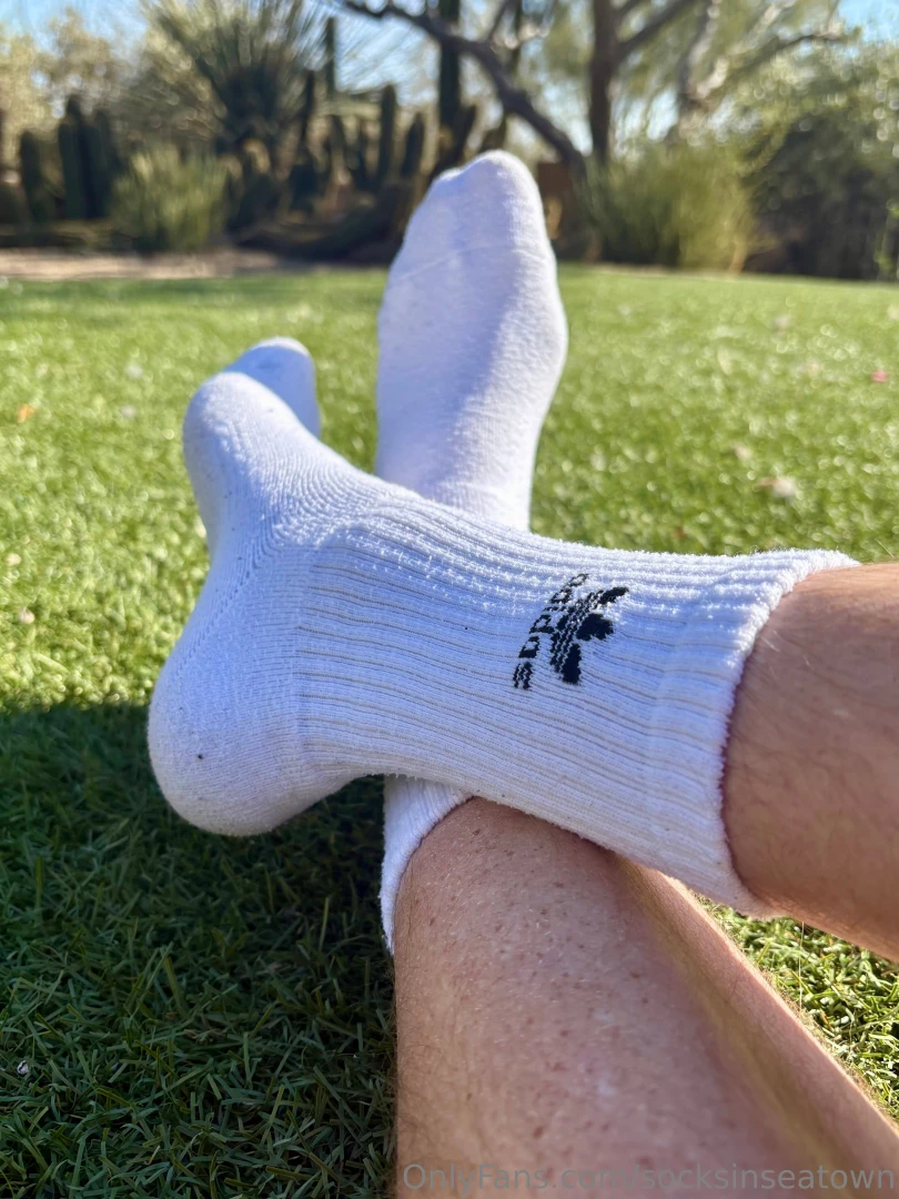 Got these socks out in the sun after a sweaty desert workout part 7 