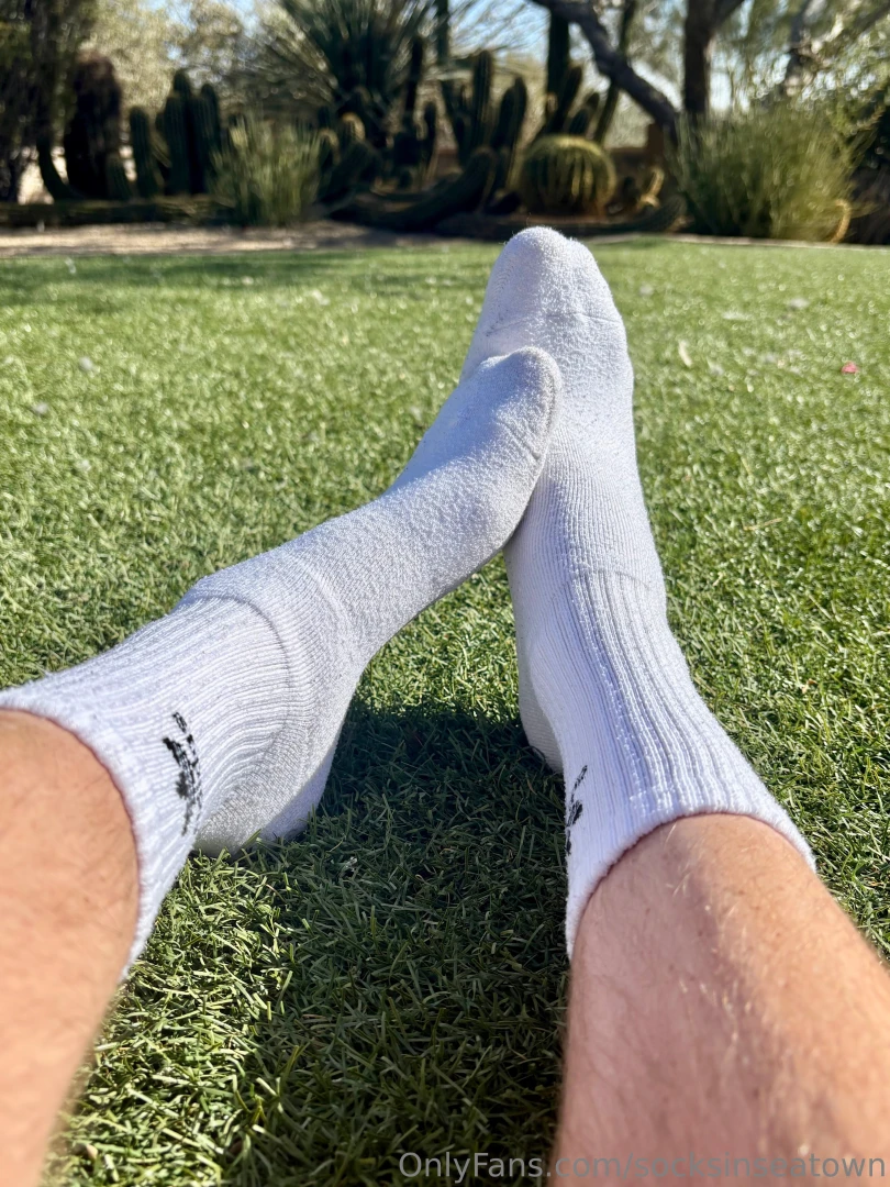 Got these socks out in the sun after a sweaty desert workout part 2 