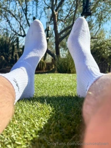 Got these socks out in the sun after a sweaty desert workout part 3