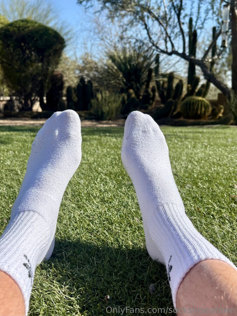 Got these socks out in the sun after a sweaty desert workout part 5 