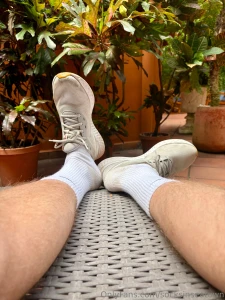 Dirty and sweaty post-hike socks in the humidity of panama