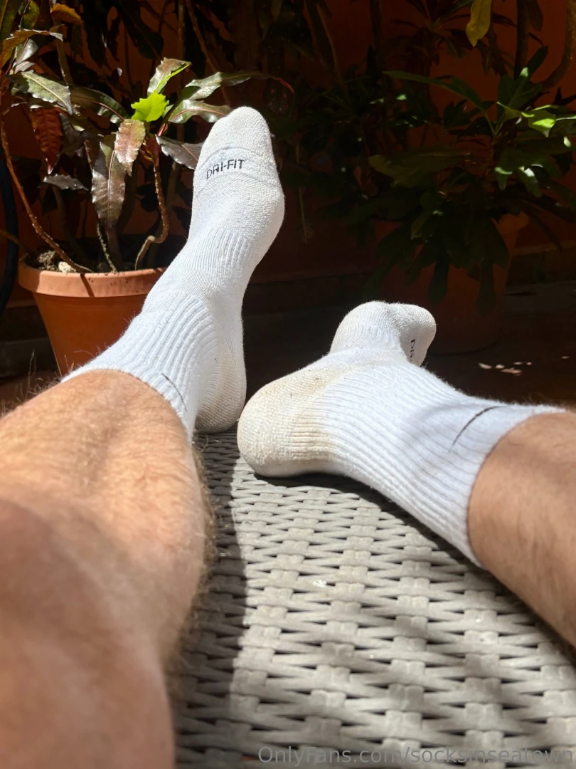 Dirty and sweaty post-hike socks in the humidity of panama part 3 