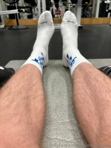 When it s shoulder day may as well wear slides to the gym part 3