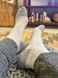 Could be controversial haha who s a fan of tucking sweats into socks