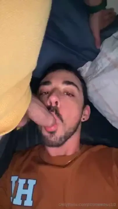 I love playing with his uncut cock xcatxdaddyx part 1 