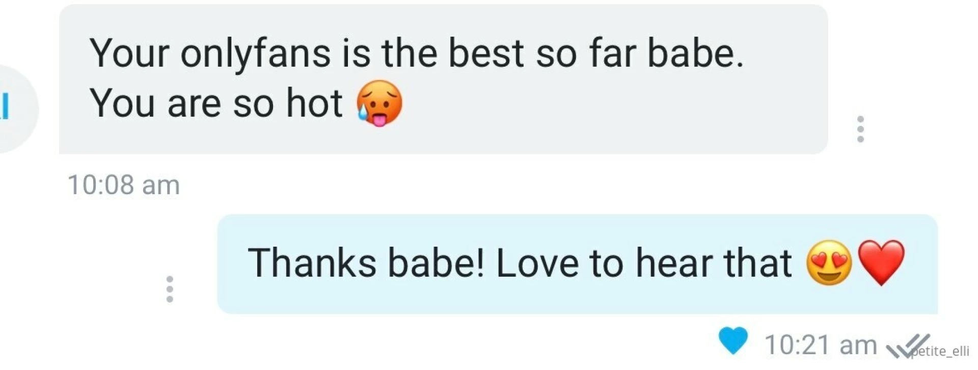 What subs say about my premium https onlyfans com petite_elli 