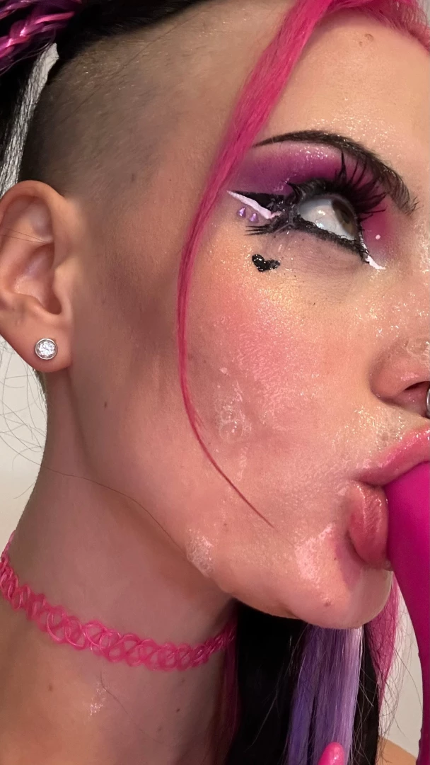 Reupload 2024 latest dildo video not only did i suck on this pink 