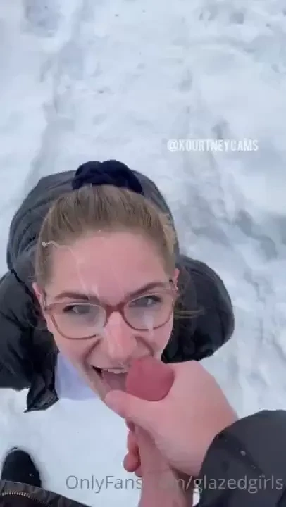 Fun in the snow - that s kourtneycams please like if you like it 