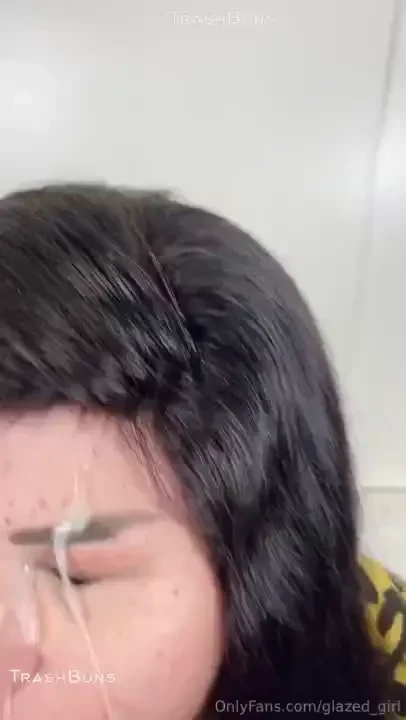 Facial queen trashbuns gets messy and dirty with blewe getting her 