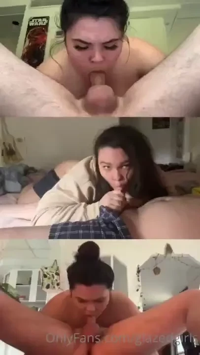 Dragunball gives good head to cedeh and swallows his cum follow them 