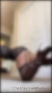 Picture perfect lingerie with your favorite boots