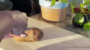 Try these easy air fryer baked potatoes at your next meal simply cut