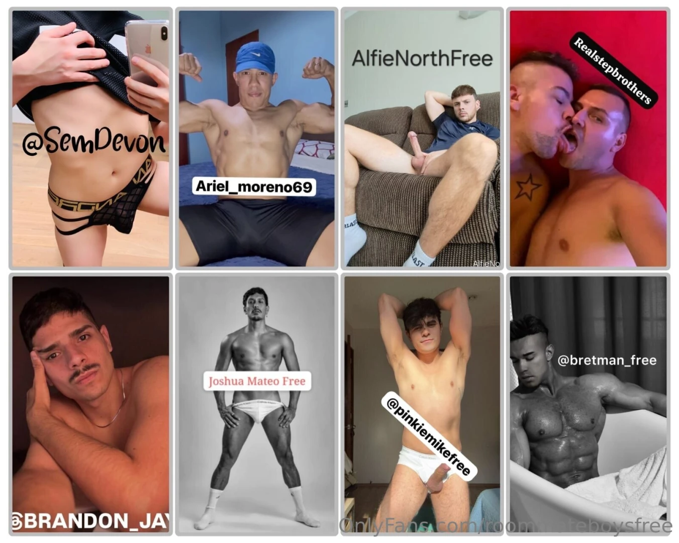 1 semdevon 2 ariel_moreno69 3 alfienorthfree 4 realstepbrothers 5 part 1 