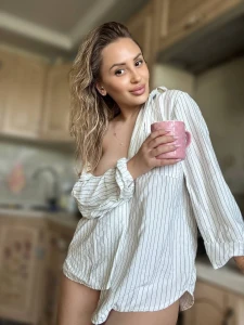 Okay just imagine this you wake up and i m already in the kitchen