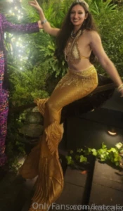 I had a dream last night that my boss pumped me out as a mermaid for a