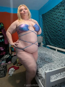 One of the cute shiny bikinis i found that i left at home on vacation