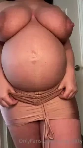 Busting out of this pre-preggo dress having too much fun i do not have