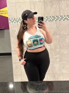 You all see to like my workout fits so here s another little freebie part 7
