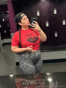 Enjoy a little gym selfie drop from today part 2