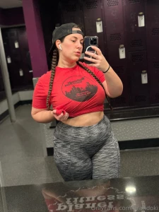 Enjoy a little gym selfie drop from today part 3