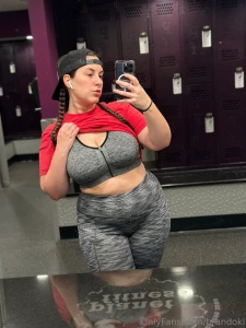 Enjoy a little gym selfie drop from today part 6