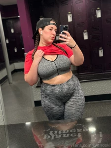 Enjoy a little gym selfie drop from today part 9