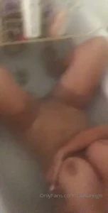 Bath time slut
