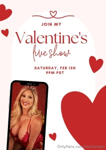 Wanna be my valentine baby don t forget we have a sexy date next