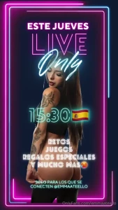 Este jueves directo con regalito los 10 primeros en conectarse