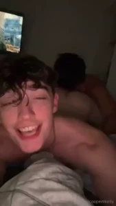 Xxxashtonadams came over last night to taste my hole