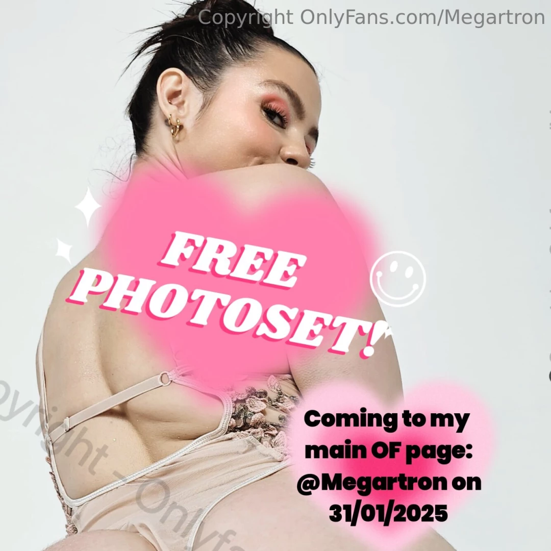 Psssst a little birdy told me that there will be a free photoset 