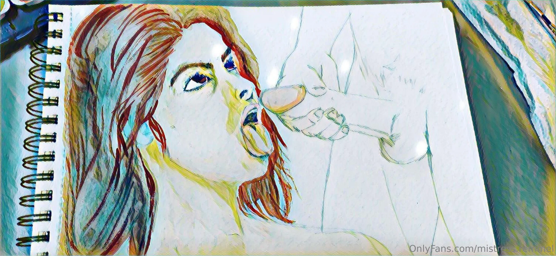 Bitte spritz mir ins gesicht k nnte der titel der neuen zeichnung hei part 1 