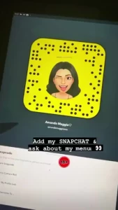 Ask me about my snap menu user amandamaggiexox