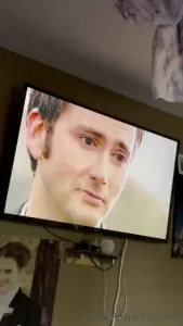 Watched doctorwho on my cute doctor who attire this is one of my