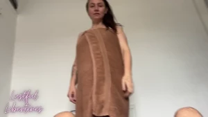 It was embarrassing asking my stepmom to check my cock but there was