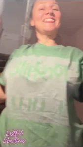 Being groped amp pissing while caught short up a stepladder you really