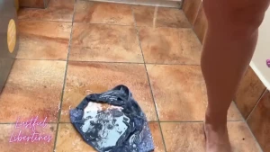 Let me wring my piss filled panties over your cock taken from a filthy