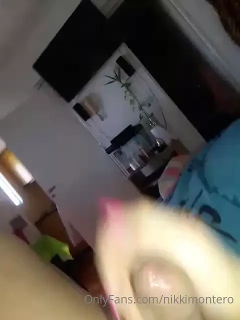 Wanking my cock on holidays 